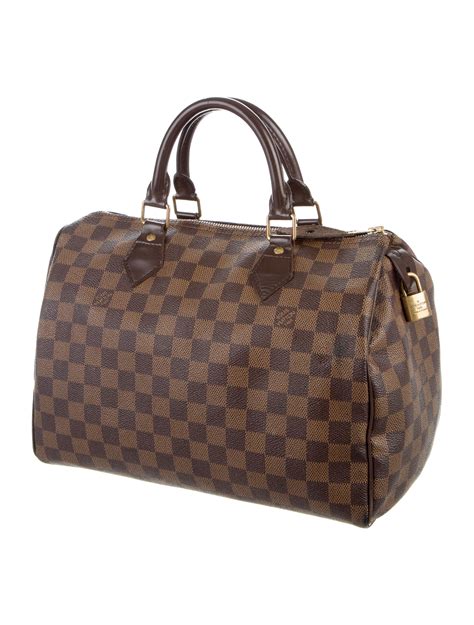 louis vuitton speedy damier ebene fake|lv damier speedy 25.